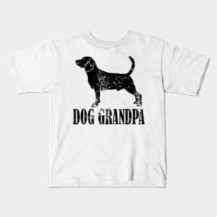 Beagles Dog Grandpa Kids T-Shirt